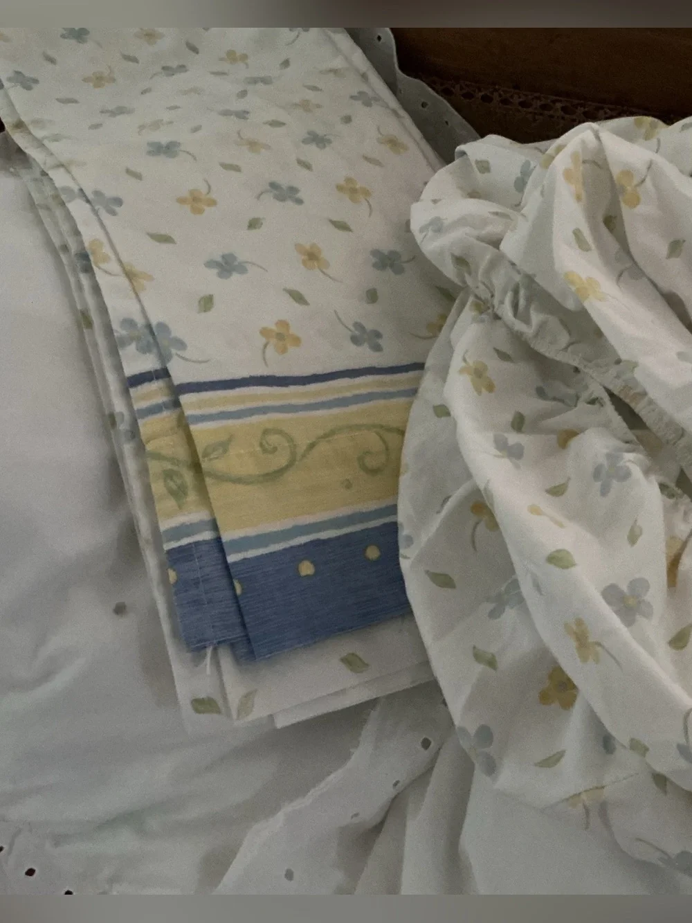 Vintage Wamsutta Twin Sheet Set